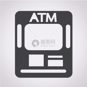 Atm图标atm牌卡插图标图片