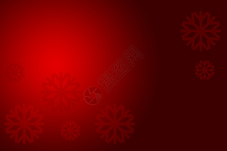 深红的圣诞节背景带雪片图片