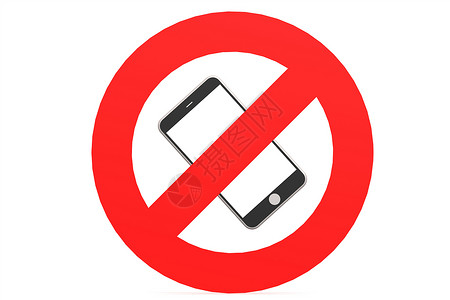 禁止使用手机禁止使用移动电话背景