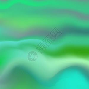 抽象软绿色背景模糊的波浪绿色式图片