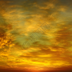 美丽明媚的日落天上背景毛茸茸的高清图片素材