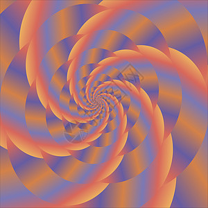 分形设计抽象的多彩球体色的螺旋背景分形图案彩色的球体螺旋图片