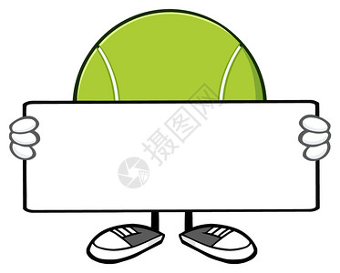 中元节马面网球无面卡通马斯科特字符插画