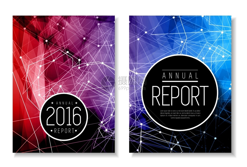 年度报告模板小册子传单设计书籍封面或介绍图片