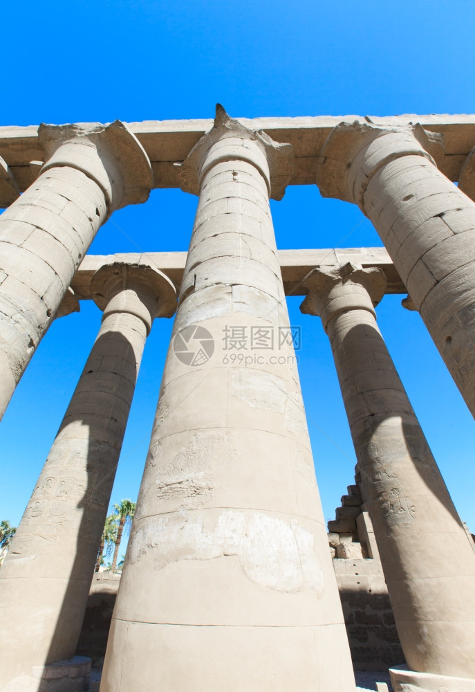 非洲埃及卢克索卡纳寺庙州图片