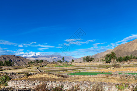 秘鲁的地貌景观小山高清图片素材