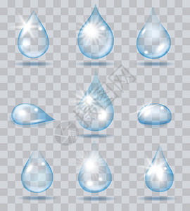 透明水滴图集高清图片