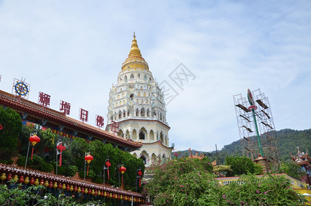 马来西亚宾南佛教寺庙KekLokSi图片