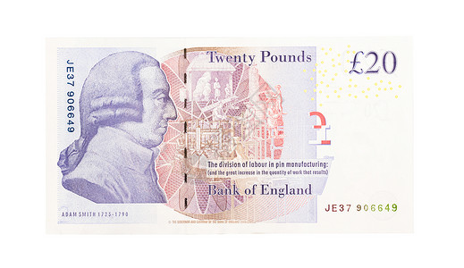 英国退欧英镑货币背景结点20英镑背景