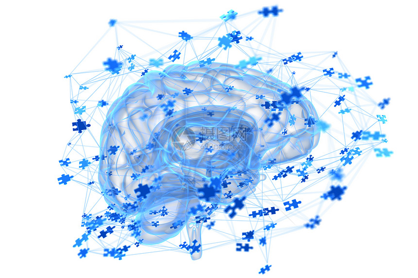 Mindpuzzels脑中思想过程的插图图片