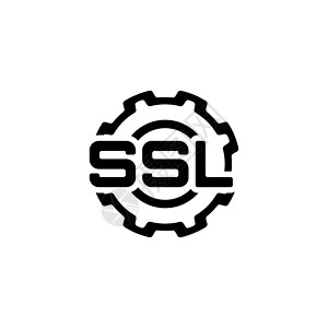 SSL设置图标平面计图标孤立说明图片
