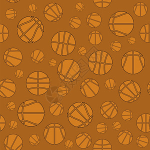 篮球模板以白色背景隔离的篮球设计背景