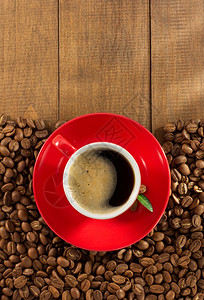 木制咖啡杯图片