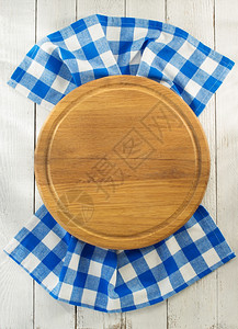 餐巾纸和木制板餐巾纸和板餐桌巾板图片
