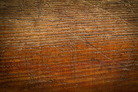 谷状划痕粗木板背景纹理图片