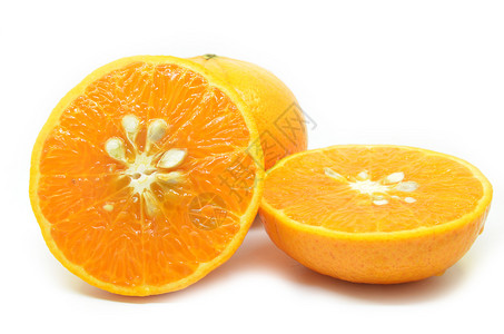 白底孤立的带片段普通话橙子图片