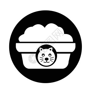 营养图标宠猫食品图标背景