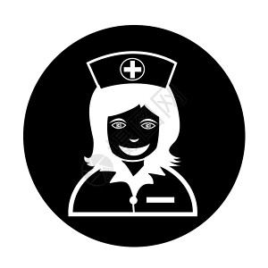 护士图标背景