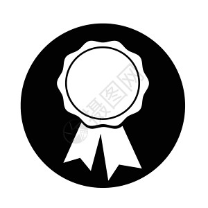 奖章icon带图标背景