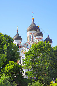 爱沙尼亚塔林老城历山大内夫斯基教堂图片