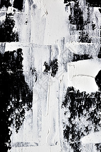 黑色背景的白油漆粉笔抽象纹理图片