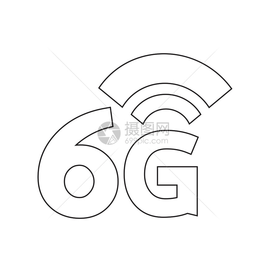 6G无线Wifi图标图片