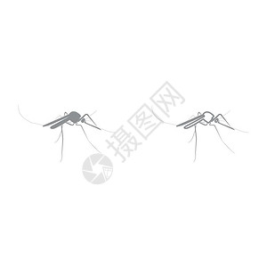 蚊虫图标背景图片