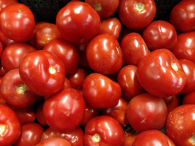 红番茄背景群体市场背景图片