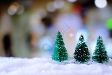 迷你圣诞树装饰图片