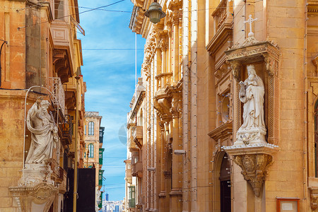 马耳他古城美景图片