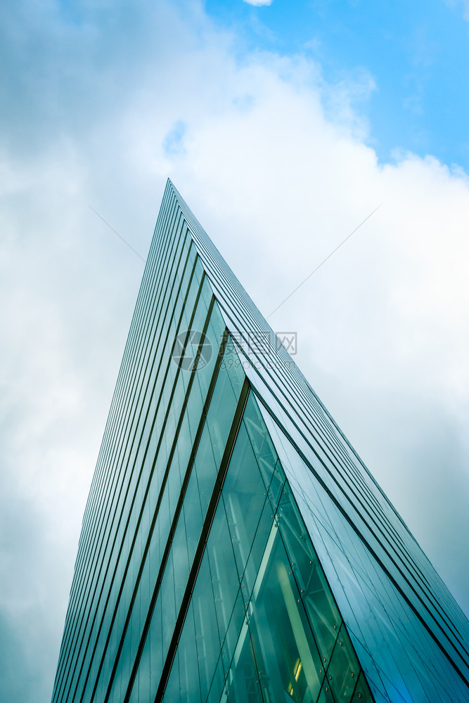 现代玻璃摩天大楼现代办公图片