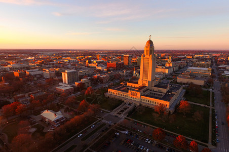 内布拉斯加州首府林肯NebraskaStateCapitalLind图片