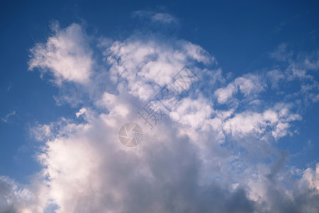 蓝天空云平流层高清图片素材