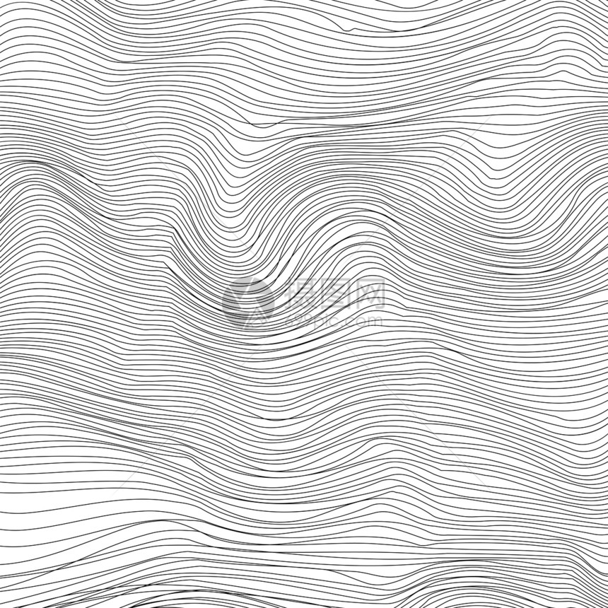 Wave条形背景Grunge线条纹理模式图片
