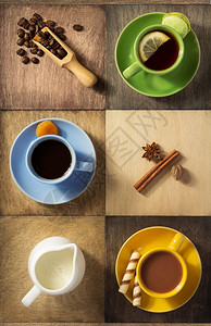 咖啡茶叶和可图片