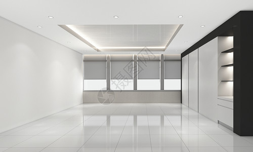 现代空房3D化室内设计模拟插图现代空房3d化室内设计模拟插图图片
