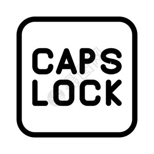 Cap锁定密钥图片
