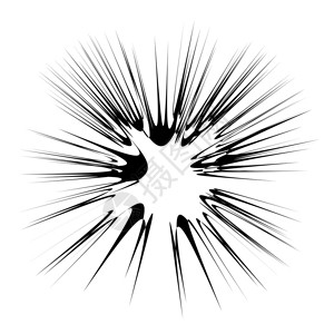 爆炸闪光卡通爆炸星壳白背景下孤立的星壳爆炸闪光背景图片