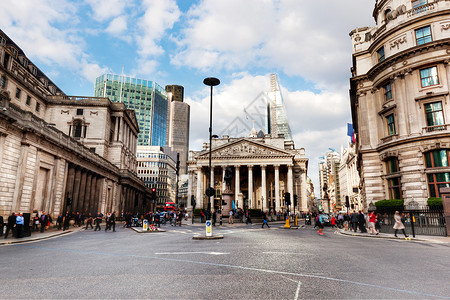英格兰银行伦敦皇家交易所英国图片