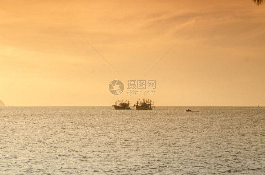 山顶风景泰国坎沙那布里乔昌普克图片