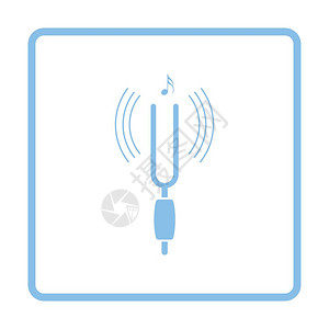 绘图叉标蓝框架设计矢量插图图片