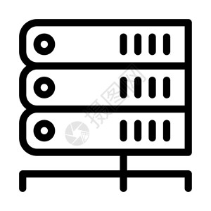 服务器模块堆叠背景图片