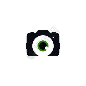 眼睛相机摄影应用矢量眼睛相机摄影应用背景图片