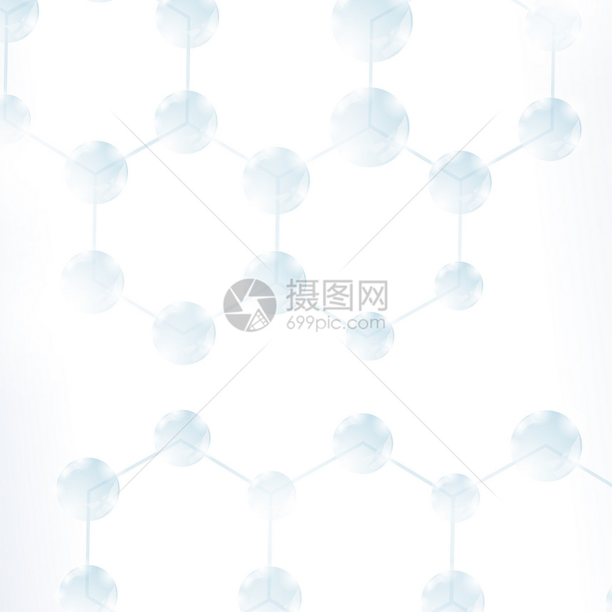 摘要分子设计结构和通信原神经或DNA的科学背景六边形遗传学和化结构抽象分子设计结构原科学背景图片