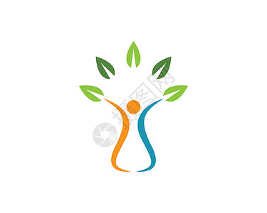 树图标健康生命Logo模板矢量图标插设计背景
