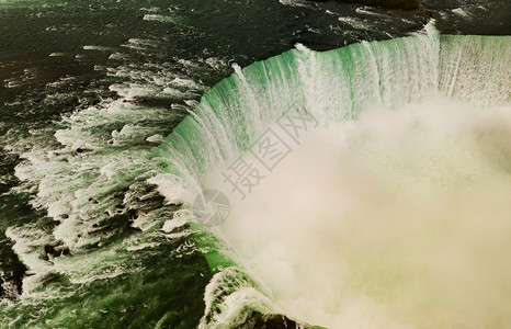 加拿大尼亚拉瀑布位置高清图片素材