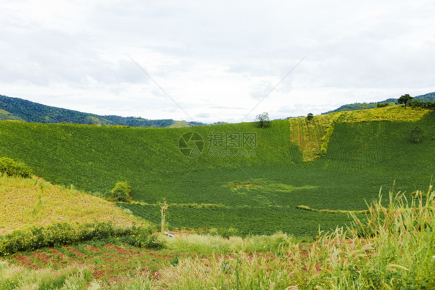 越南GiaLai省Pleiku市附近的ChuDangYa山ChuYa山是一座停止工作的火山图片