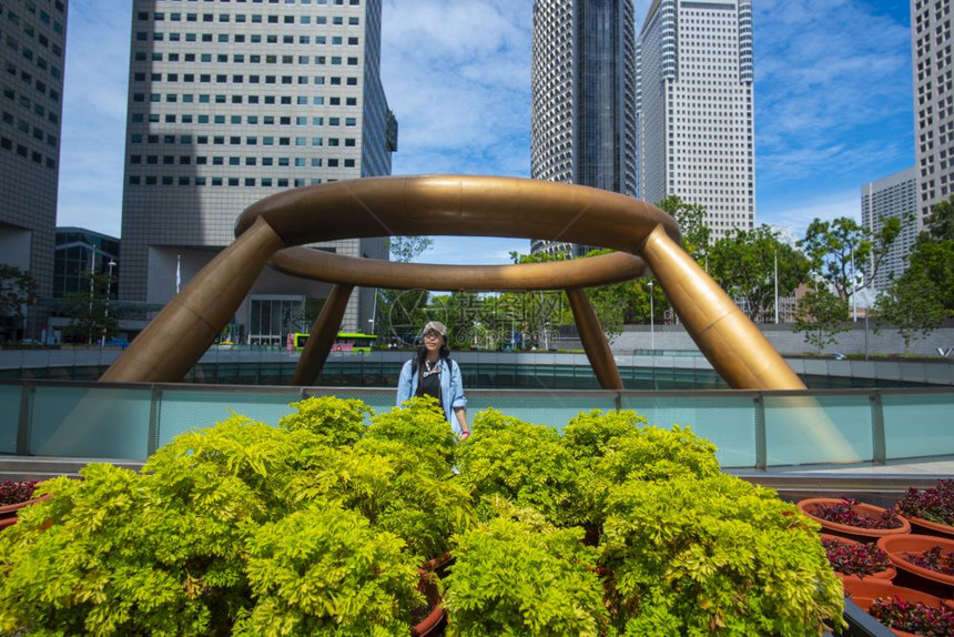 新加坡市MarinaBay现代建筑图片