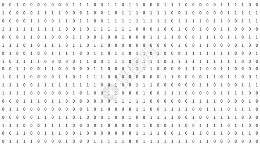 监控矩阵背景黑客数字据代码或安全保卫技术概念上的计算机屏幕01或二进制号码背景图片