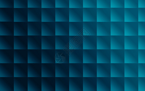 蓝色平方瓷砖图案背景3D介面图片